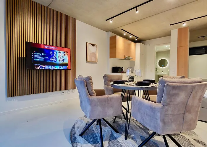 Sioux: Stilvolles Designapartment Am Bodensee דירה בודולץ